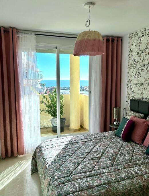 Ferienwohnung Panoramic Seaview Mijas Exterior foto